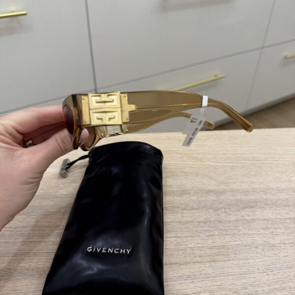 Givenchy Shiny Light brown 4G Cat Eye Sunglasses