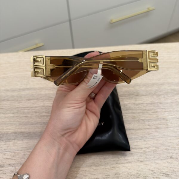Givenchy Shiny Light brown 4G Cat Eye Sunglasses
