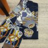Hermes Multicolor Silk Twilly
