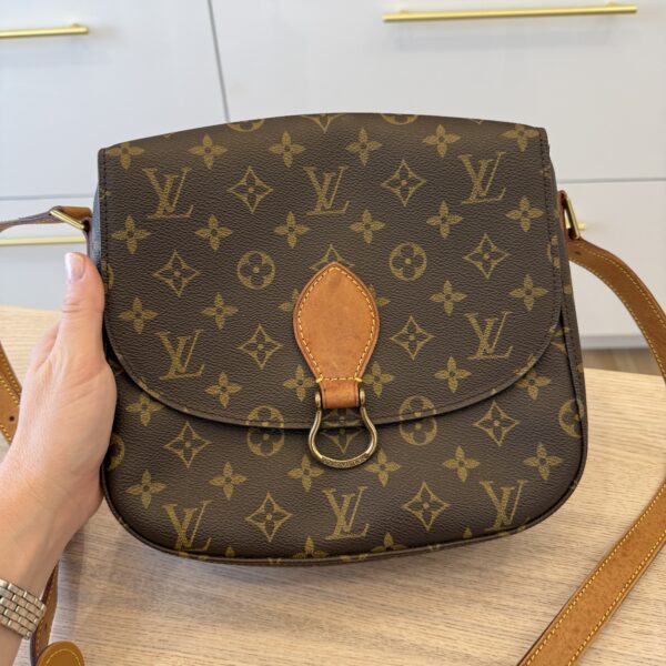 Louis Vuitton Saint Cloud Handbag Monogram Canvas GM