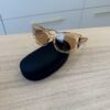 Celine Shiny Orange Bold 3 Dots Sunglasses