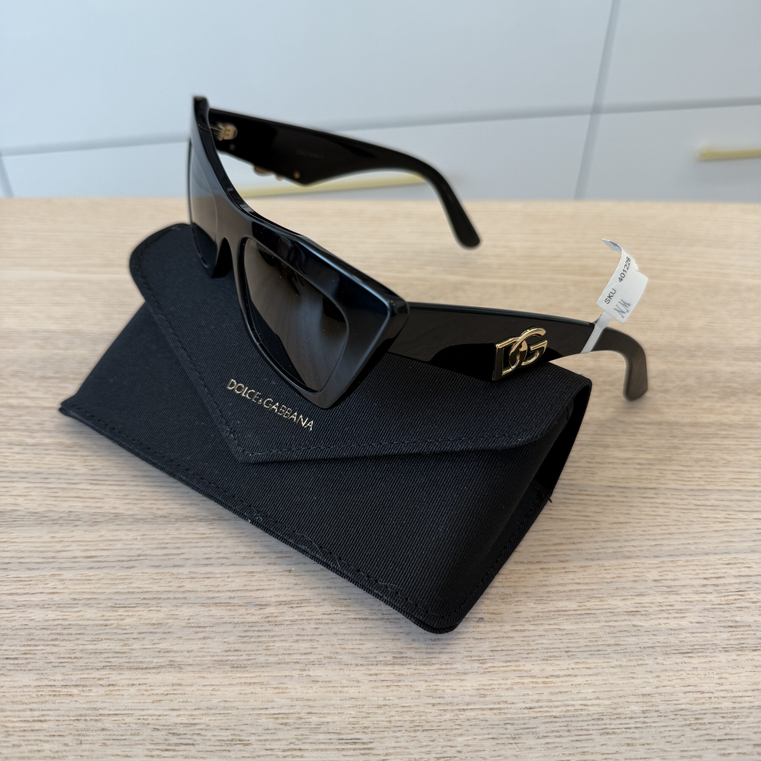 Dolce and Gabbana Black DG443553 Sunglasses