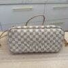 Louis Vuitton Damier Azur Neverfull MM NM Rose Ballerine