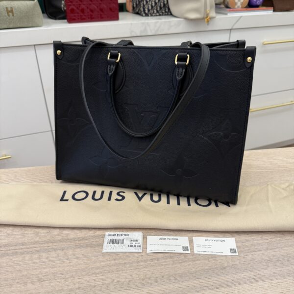 Louis Vuitton OnTheGo MM Empreinte Noir