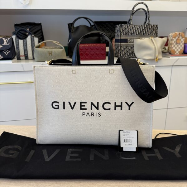 Givenchy G Tote Small Handbag Beige/Black Brown