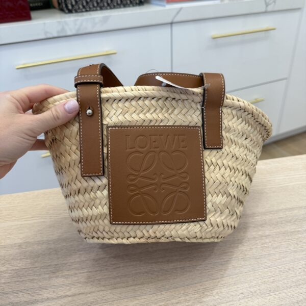 Loewe Basket Small Straw Tote Bag