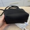 The Row Park Tote Small in Lux Grained Calfskin Black
