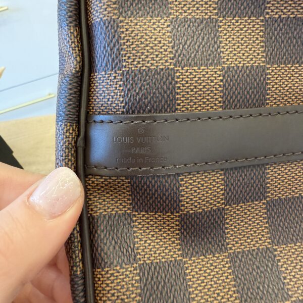 Louis Vuitton Damier Ebene Speedy 30 Bandouliere