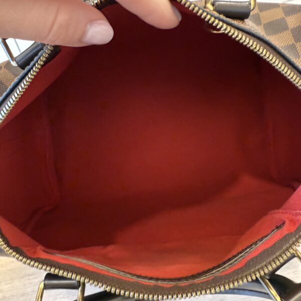 Louis Vuitton Damier Ebene Speedy 30 Bandouliere