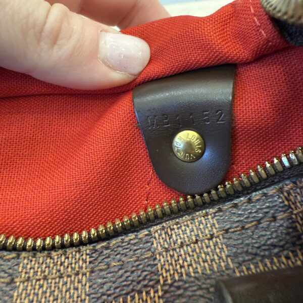Louis Vuitton Damier Ebene Speedy 30 Bandouliere