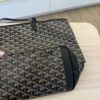 Goyard Goyardine Artois MM Black and Black Leather