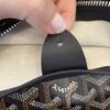 Goyard Goyardine Artois MM Black and Black Leather
