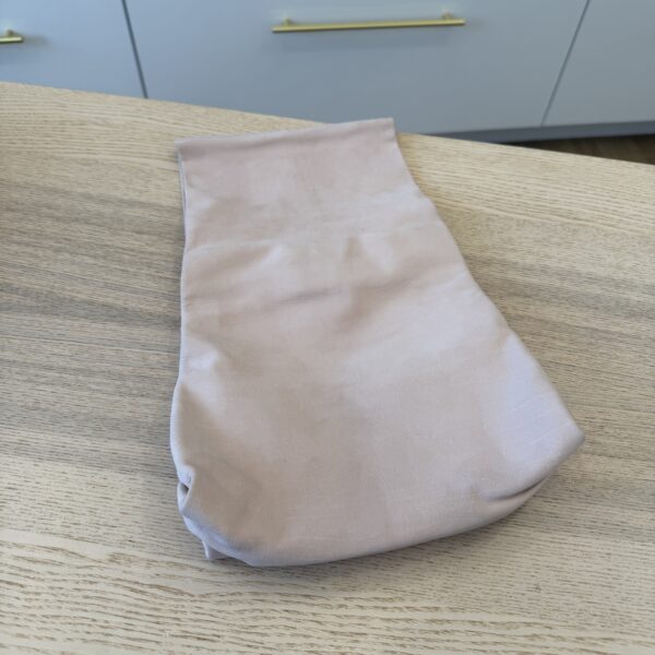 The Row Glove Small Clutch Bag in Nubuck Leather Blush