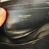 Saint Laurent Matelasse Monogram Mini Lou Camera Bag Blanc Vintage and Gold Hardware