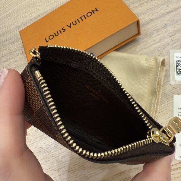 Louis Vuitton Damier Ebene Key Pouch Cles