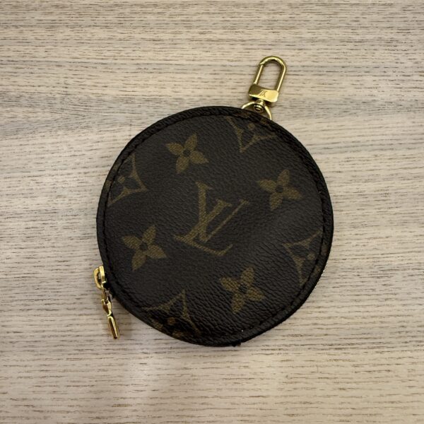 Louis Vuitton Monogram Multi Pochette Accessories Round Coin Purse