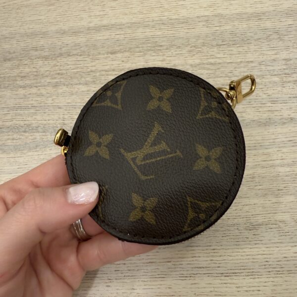 Louis Vuitton Monogram Multi Pochette Accessories Round Coin Purse