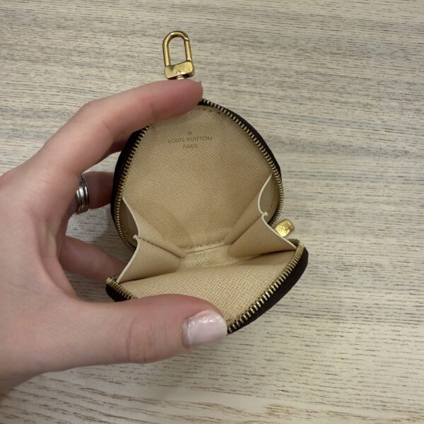 Louis Vuitton Monogram Multi Pochette Accessories Round Coin Purse