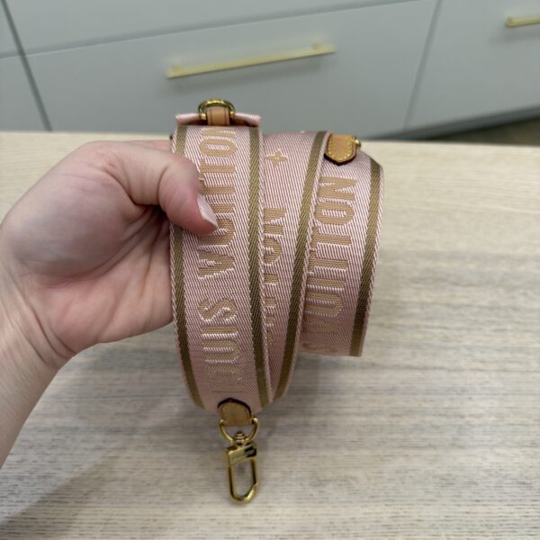 Louis Vuitton Monogram Multi Pochette Accessories Shoulder Strap Rose Clair
