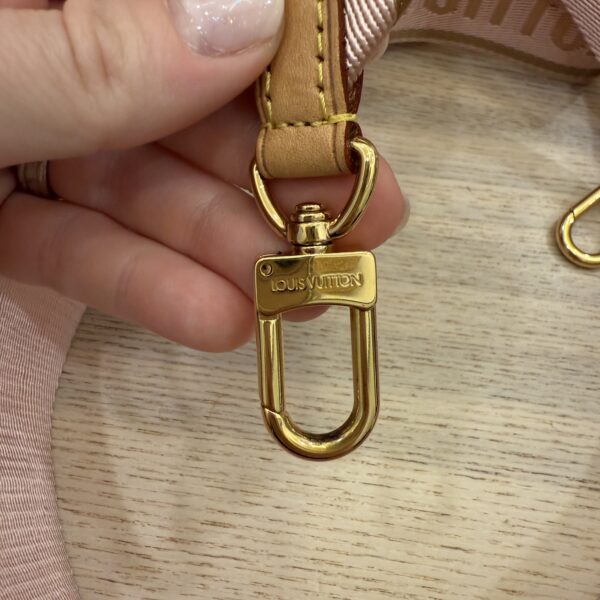 Louis Vuitton Monogram Multi Pochette Accessories Shoulder Strap Rose Clair