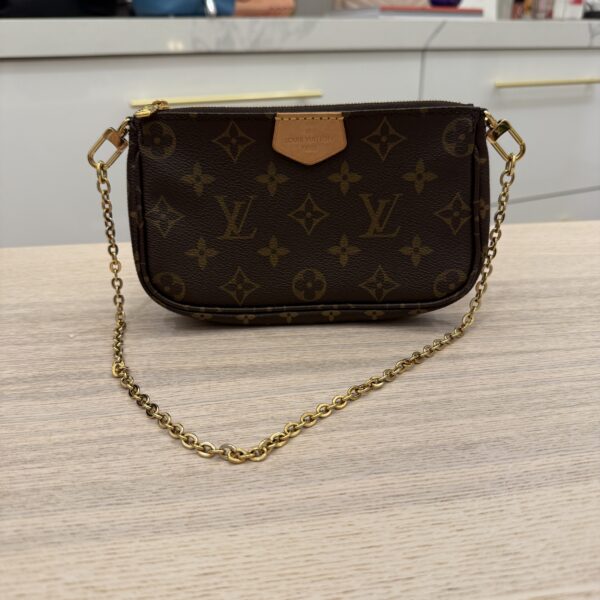 Louis Vuitton Multi Pochette Accessoires Pouch Monogram Canvas Small