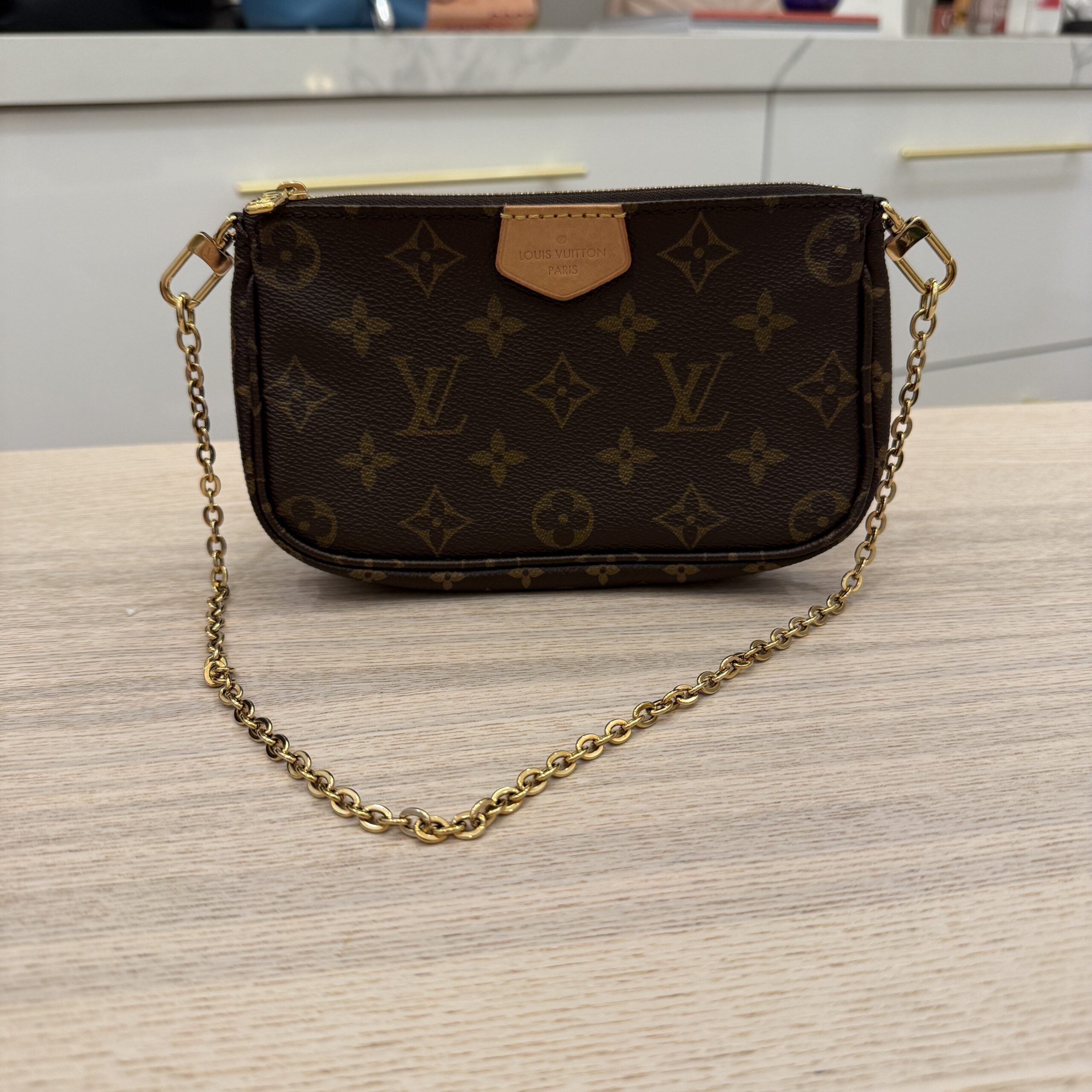 Louis Vuitton Multi Pochette Accessoires Pouch Monogram Canvas Small