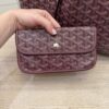Goyard Goyardine Saint Louis PM Burgundy