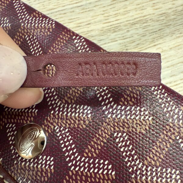 Goyard Goyardine Saint Louis PM Burgundy