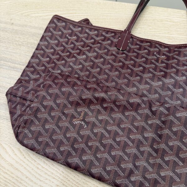 Goyard Goyardine Saint Louis PM Burgundy