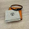 Hermes Behapi Double Tour Bracelet Black / Tan