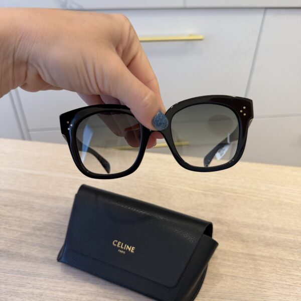 Celine Black Sunglasses 3 Dots