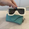 Loewe Anagram Mirrored Shield Sunglasses