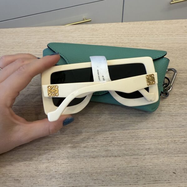 Loewe Anagram Mirrored Shield Sunglasses