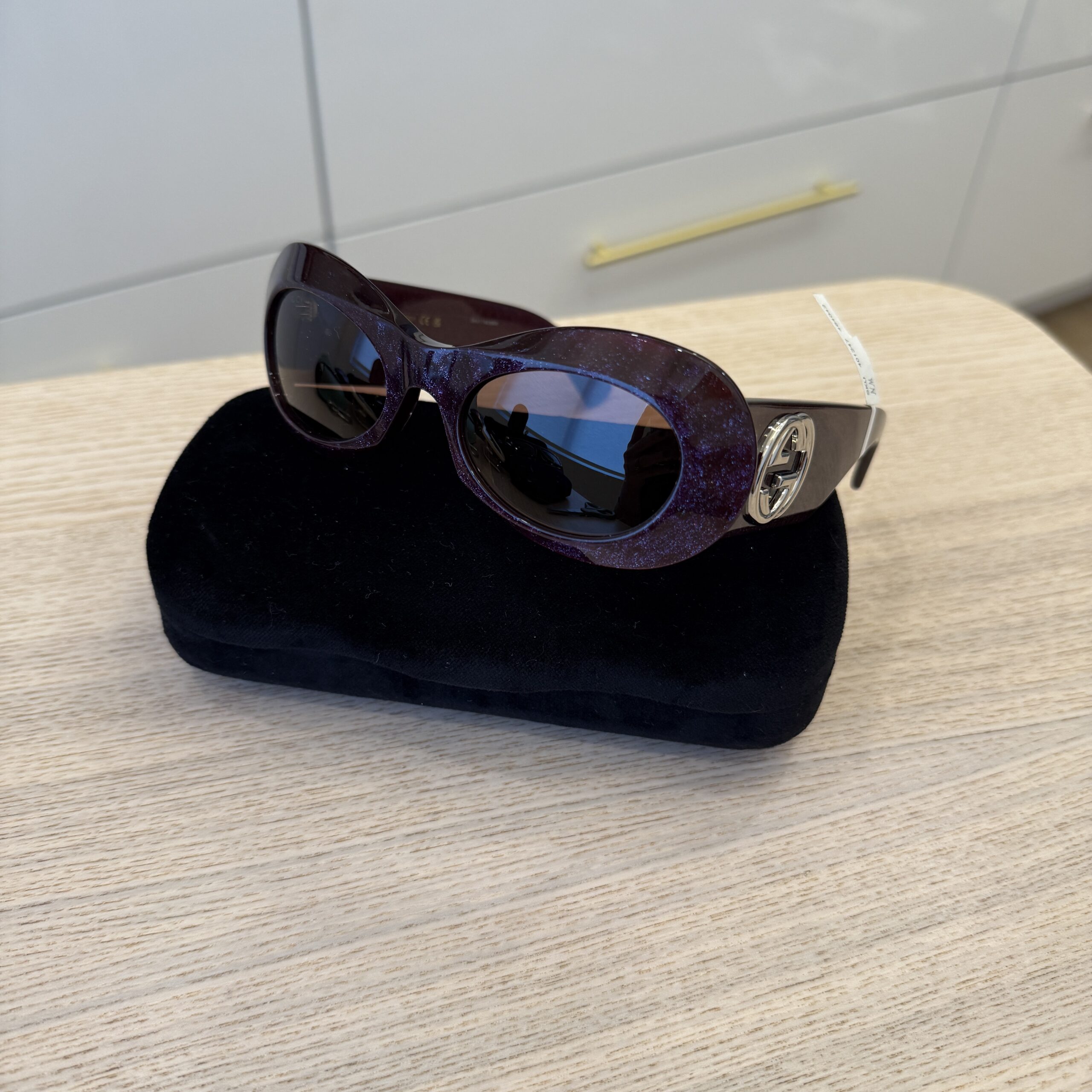 Gucci Shiny Violet Sunglasses