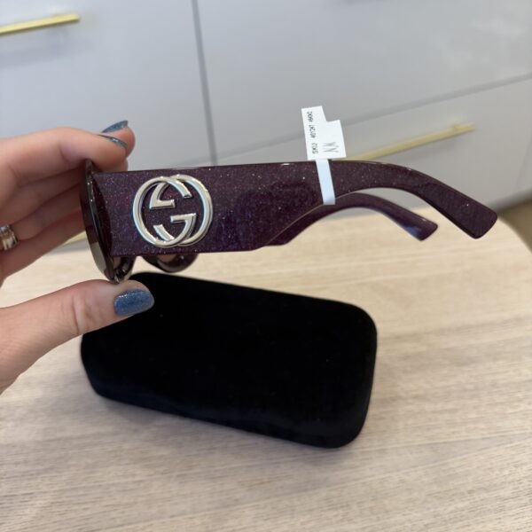Gucci Shiny Violet Sunglasses