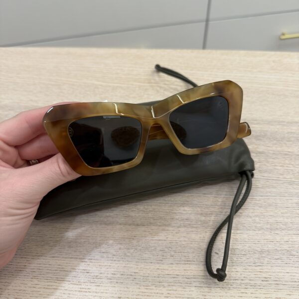 Loewe Beveled Cateye Anagram Sunglasses