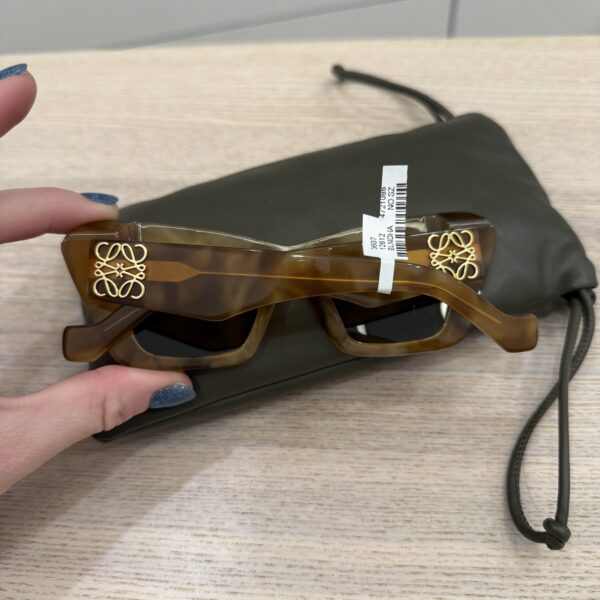 Loewe Beveled Cateye Anagram Sunglasses