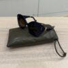 Loewe Anagram Acetate Butterfly Sunglasses Navy