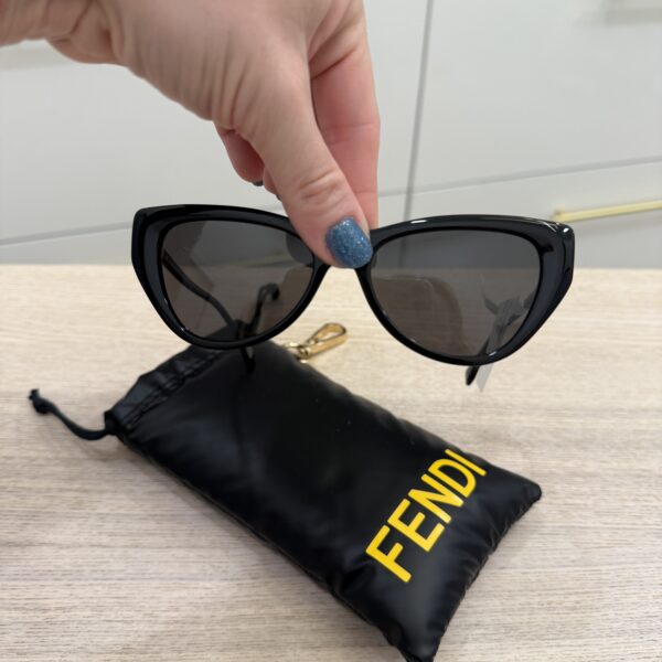 Fendi Diamonds 54MM Butterfly Sunglasses