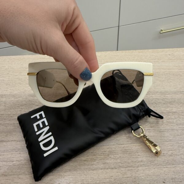 Fendi Fendigraphy 51MM Geometric Sunglasses