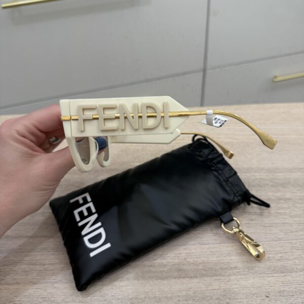 Fendi Fendigraphy 51MM Geometric Sunglasses