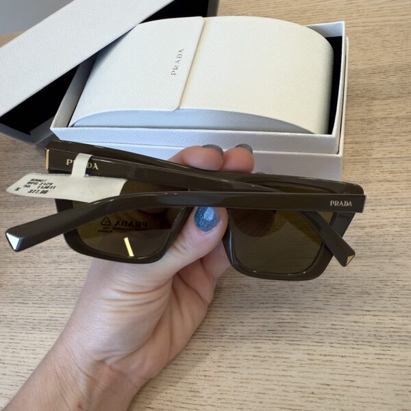 Prada Brown/Dark Green Sunglasses