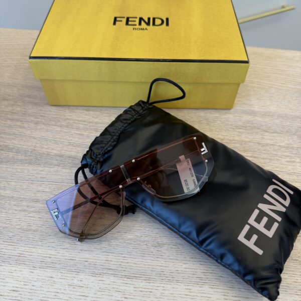 Fendi Shiny Palladium Sunglasses
