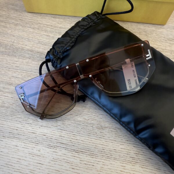 Fendi Shiny Palladium Sunglasses