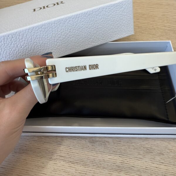 Christian Dior White Sunglasses