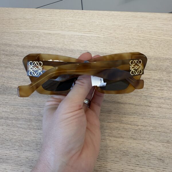 Loewe Beveled Cateye Anagram Sunglasses