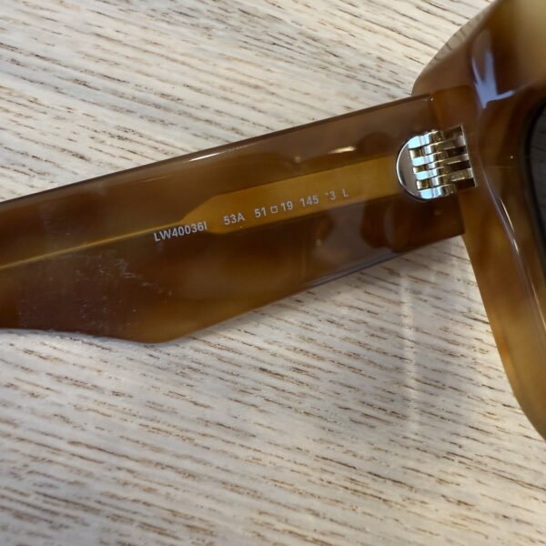 Loewe Beveled Cateye Anagram Sunglasses