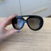 Loewe Curvy Pilot Sunglasses Black