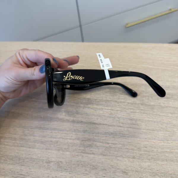 Loewe Curvy Pilot Sunglasses Black