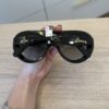 Loewe Curvy Pilot Sunglasses Black